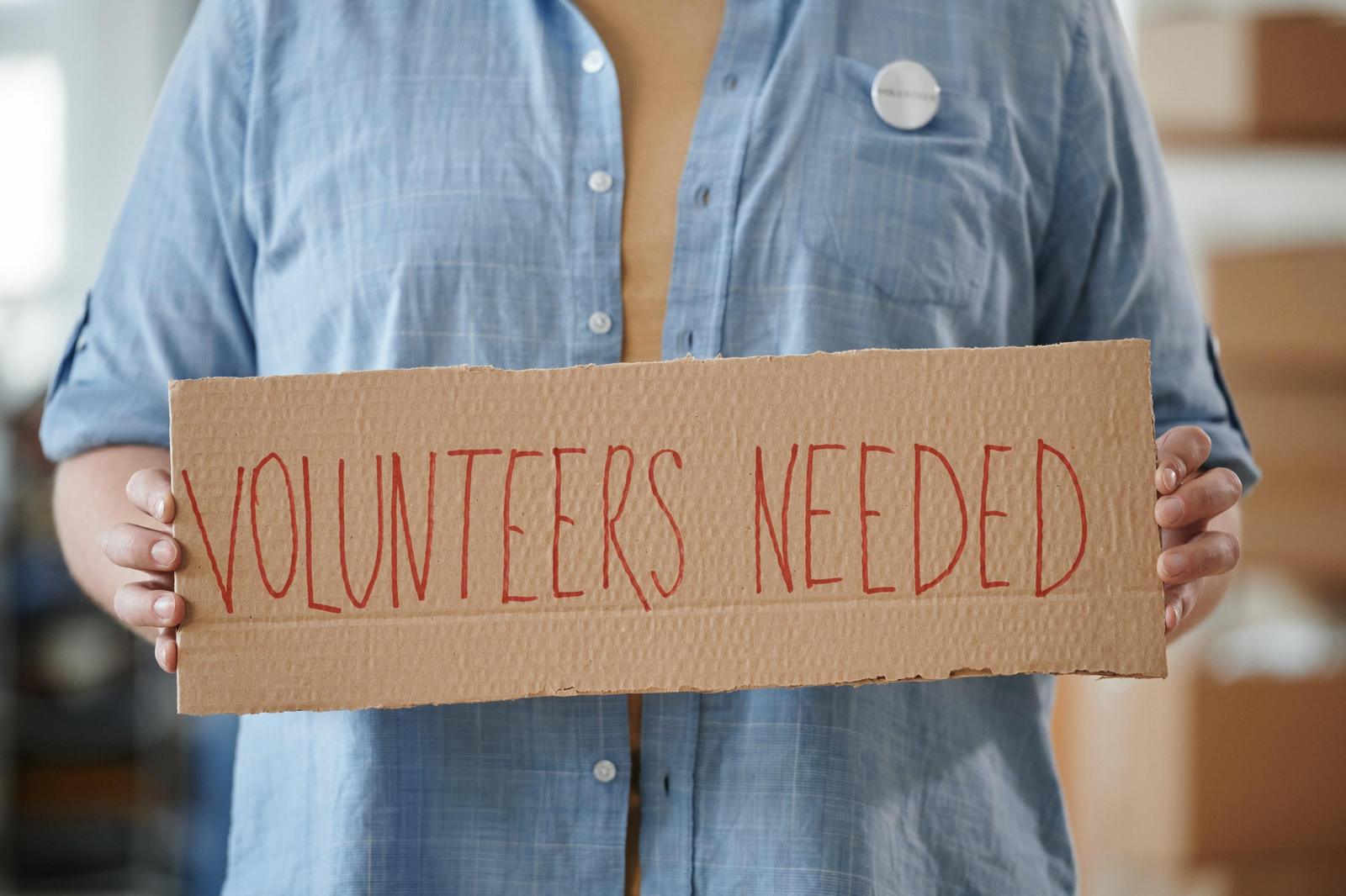EVVIVA volunteer recruitment flyer